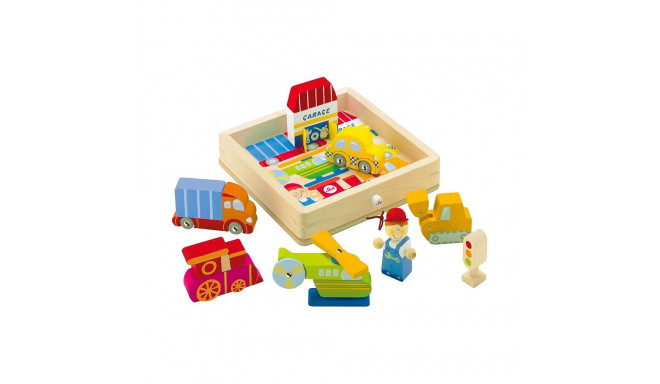 Sevi 3D puzzle, transport, 8 pcs. (81677)