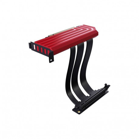 Hyte PCIE40 4.0 luksuslik tõstukabel, 20 cm, must kirss