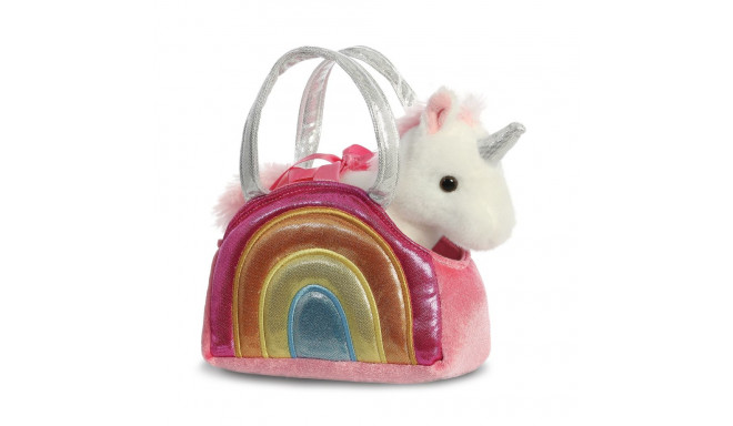 AURORA Fancy Pals plüüds ükssarvik roosas kotis, 17 cm