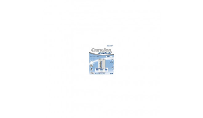 Camelion | 9V/6HR61 | 200 mAh | AlwaysReady Rechargeable Batteries Ni-MH | 1 pc(s)