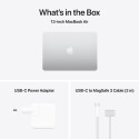 MacBook Air 13” Apple M4 10C CPU, 10C GPU/24GB/512GB SSD/Silver/RUS