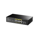 Cudy GS1010P network switch Gigabit Ethernet (10/100/1000) Power over Ethernet (PoE) Desktop/Wall-Mo