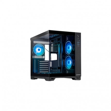 Chieftec Visio GM-30B-TG-OP schwarz Tempered Glass x 2 Cube Black