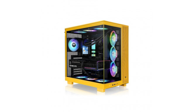 Thermaltake View 380 XL TG ARGB kollane midi-torn