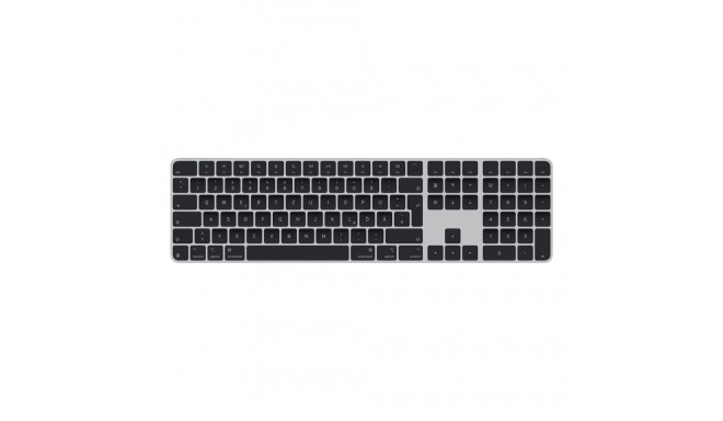 Apple Magic klaviatuur universaalne USB + Bluetooth QWERTZ saksa must