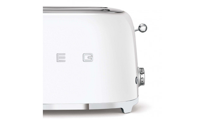 SMEG röster 2-viililine 4-pesaline 50'stiil valge TSF02WHEU