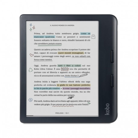 Kobo eBook Reader Libra with stylus 2