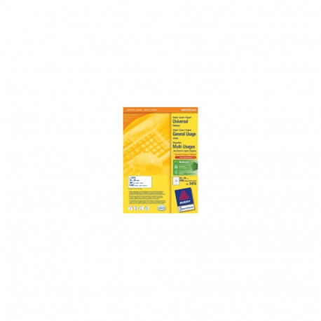 Avery 3475 printer label White