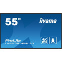 iiyama LH5575UHS-B1AG Signage Display Digital signage flat panel 138.7 cm (54.6") LCD Wi-Fi 500 cd/m