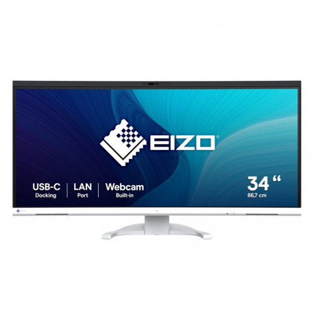 EIZO FlexScan EV3450XC-WT computer monitor 86.6 cm (34.1") 3440 x 1440 pixels UltraWide Quad HD LCD 