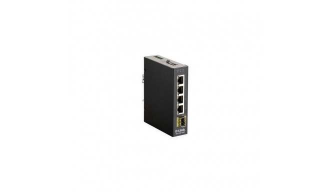 D-Link 5-portiline haldamata tööstuslik lüliti 4 x 10/100/1000BaseT(X) ja 1 x 100/1000BaseSFP