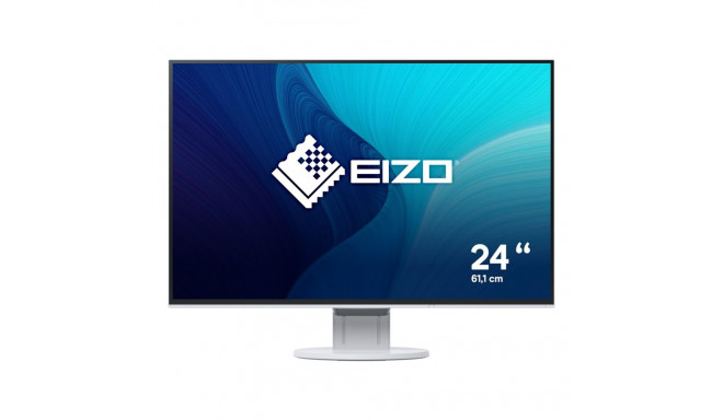 EIZO FlexScan EV2456-WT LED ekraan 61.2 cm (24.1") 1920 x 1200 pikslit WUXGA valge
