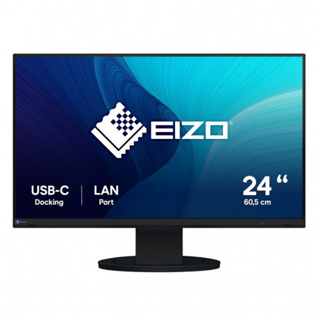 EIZO arvutimonitor FlexScan EV2490-BK 60.5cm (23.8") 1920 x 1080 pikslit Full HD LCD, must