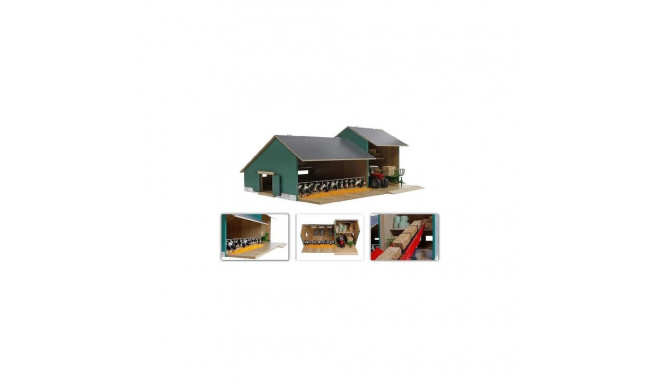 Wooden barn with dimensions 55x72x32 cm, model 610200