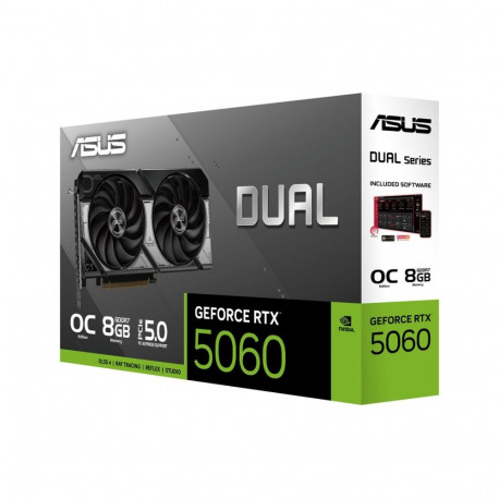 ASUS Dual GeForce RTX 5060 8 GB OC graafikakaart