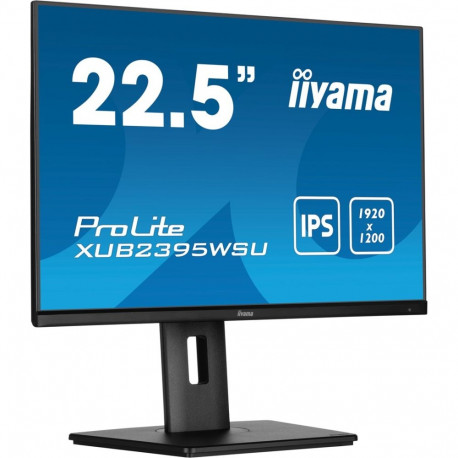 iiyama ProLite XUB2395WSU-B5 arvutimonitor 57.1 cm (22.5") 1920 x 1200 pikslit WUXGA LED must
