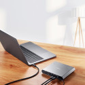 ATEN 2-porti 4K DisplayPort USB-C KVM dokk-lüliti toite läbilaskega