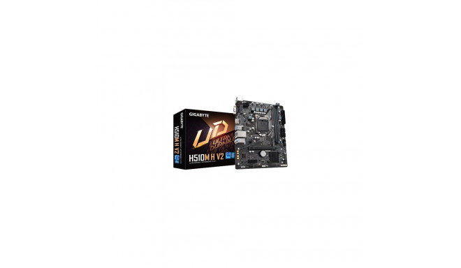 Gigabyte H510M H V2 Motherboard - Supports Intel Core 11th CPUs, up to 3200MHz DDR4 (OC), 1xPCIe 3.0