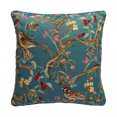 Pillow HOLLY 45x45cm, rolled edge, birds