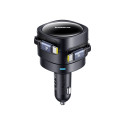 Baseus Enjoyment Max car charger with USB-C+USB-C cables 60W Black