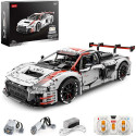 Konstruktsioonklotsid RC auto Rastar 1:8 Audi R8 3322 elementi