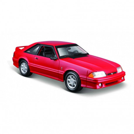 Model ford mustang svt cobra 1993 czerwony 1/24
