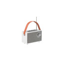 CR 1902 White Radio fm z bluetooth - usb-c