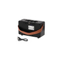 CR 1902 Must raadio FM-ga ja Bluetooth - USB-C