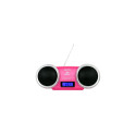 CR 1139 roosa raadio Bluetoothi / USB-ga