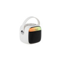 AD 1199 white Głośnik do karaoke z mikrofonem - sd/usb/aux/bluetooth