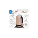 AD 1295 gold Czajnik metalowy 1,7l z lcd & regulacją temperatury