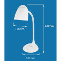 ELD110G Esperanza lampka biurkowa e27 electra zielona