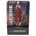EOT014 Esperanza LED jalgratta tagatuli USB Velorum