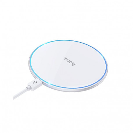 HOCO wireless charger with led light 2A 15W CW6 Pro white