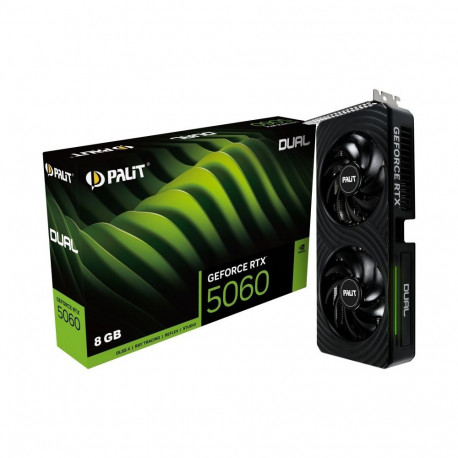 GeFroce graafikakaart RTX 5060 DUAL 8GB GDDR7 128bit 3DP/HDMI