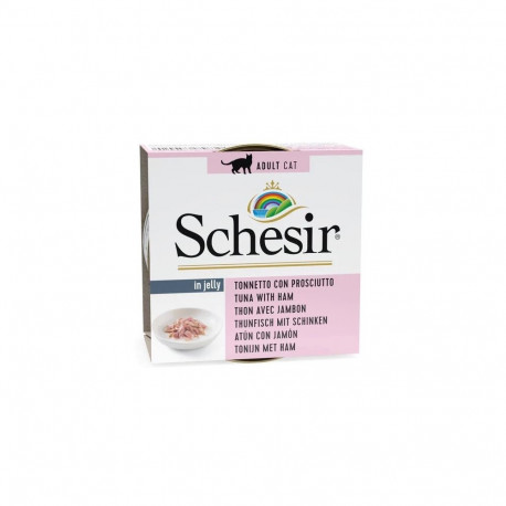 Wet Cat Food - Schesir Jelly Tuna & Ham 85g