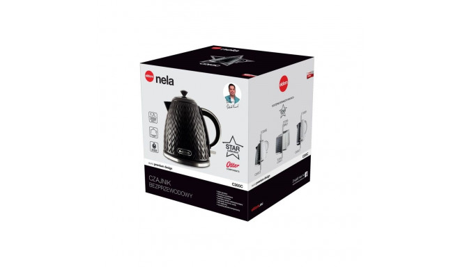 Electric Kettle - Elodom Nela 1.7l 2000w Black