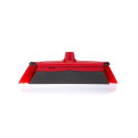 Broom - Vileda Duactiva Classic Indoor Soft/Hard Bristle Red