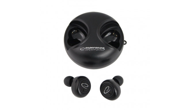 Wireless Headphones - Esperanza EH228K Bluetooth 5.0 In-ear Micro-USB Black