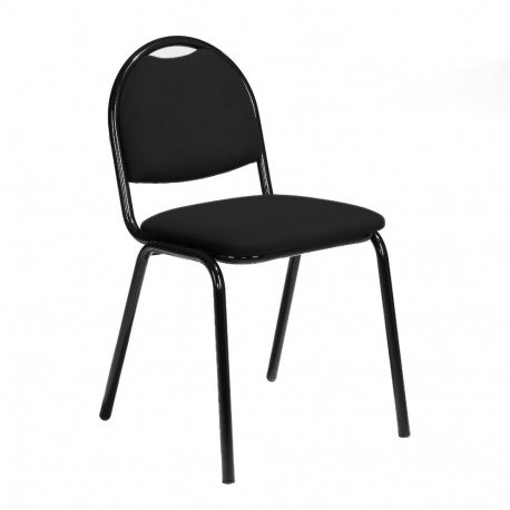 Klienditool WARREN, 125493 / must kunstnahk+ must KAUPLUSE NÄIDIS