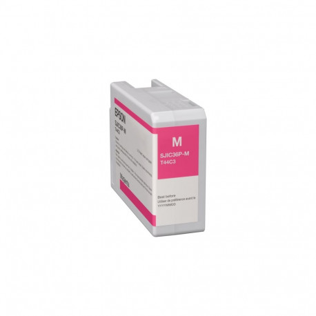 Epson SJIC36P(M) (C13T44C340) Ink Cartridge, Magenta