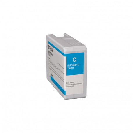 Epson SJIC36P(C) (C13T44C240) Ink Cartridge, Cyan