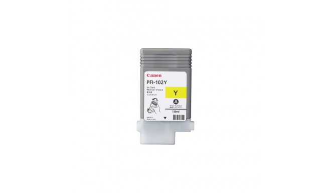 Canon PFI-102Y (0898B001) Ink Cartridge, Yellow