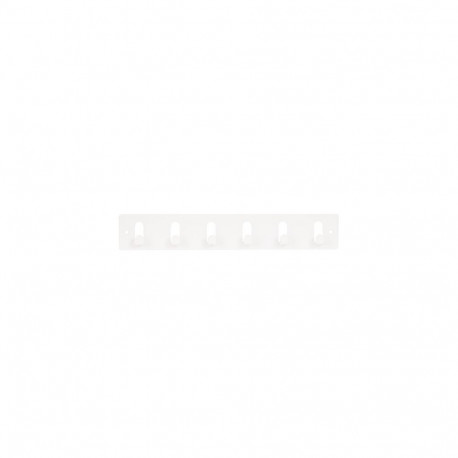 HANGER 6 HOOKS D6 2-C1031.01 WHIT POL CR