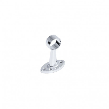 TUBE HANGER D25.SCREW. CHROME PLATED