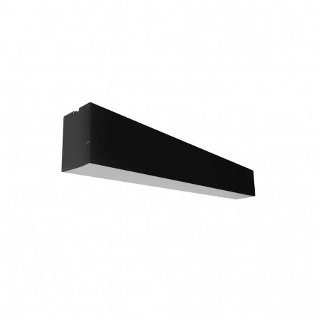LED pinnapealne valgusti 40W, 120cm, must LIMAN