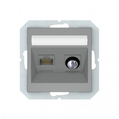 TV+COMP pistik hall TVL/KLRJ45-16E2-02QR