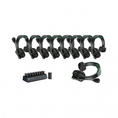 Hollyland sisesidesüsteem Solidcom SE Pro 9 inimesele mürasummutav