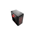 Gembird CCC-FORNAX-950R computer case Midi Tower Black, Red