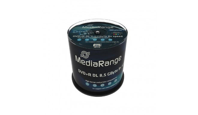 MediaRange MR471 blank DVD 8.5 GB DVD+R DL 100 pc(s)